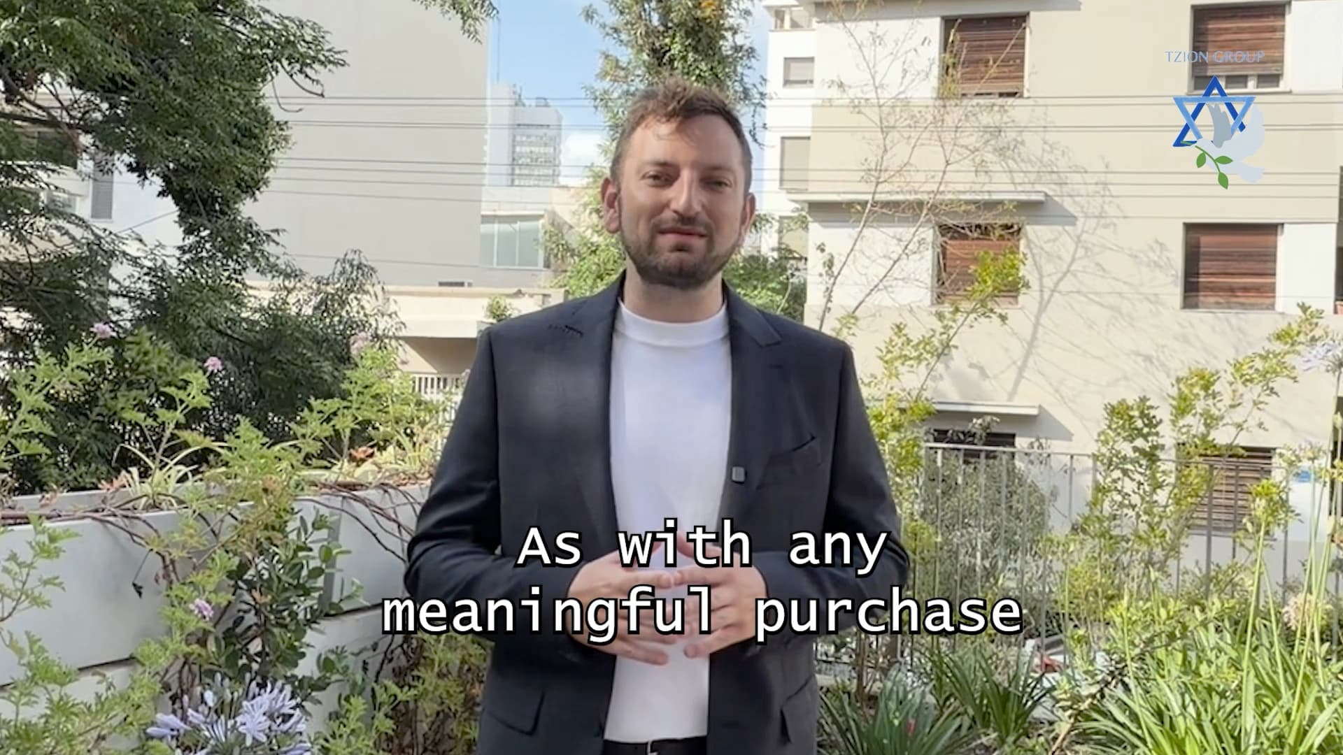 Financing paperwork for a Tel Aviv property purchase